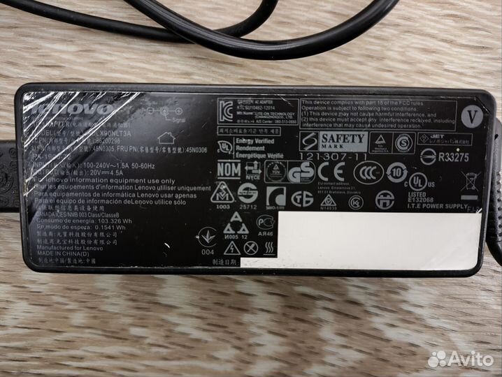 Зарядка для ноутбука Lenovo adlx90NDT3A