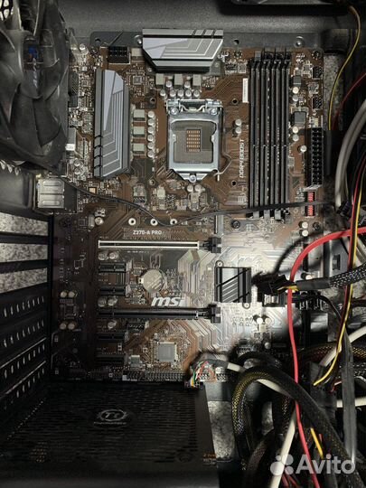 Материнская плата z370 с процессором i5 8400