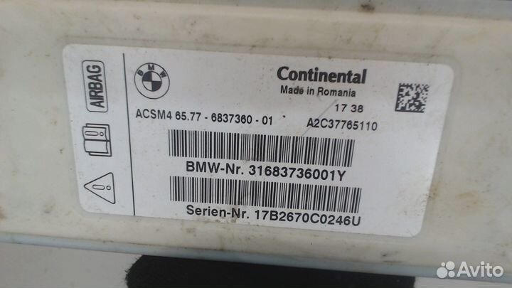 Блок управления airbag BMW X5 F15, 2018