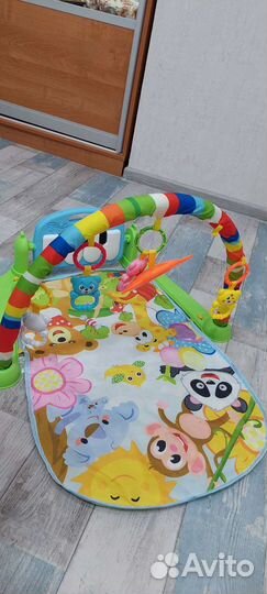 Развивающий коврик с пианино