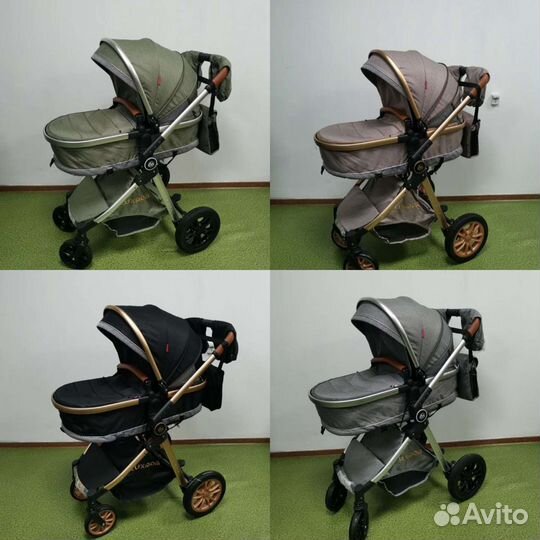 Коляска трансформер luxmom v9