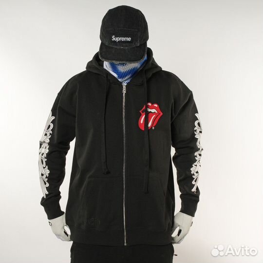 Зип худи chrome hearts