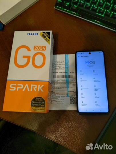 Tecno Spark Go 2024, 4/128 ГБ