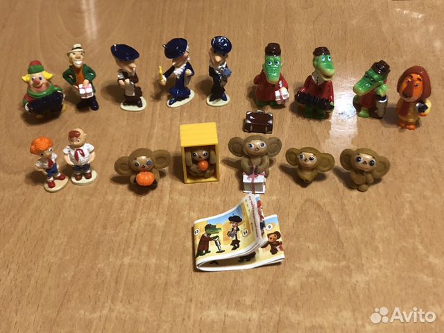 Киндер ландрин чебурашка полная серия