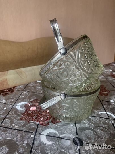 Ваза салатник с ободком