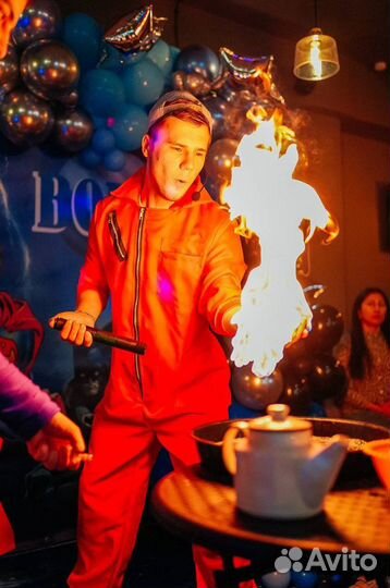 Научное шоу /пенная вечеринка