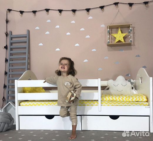 Детская односпальная кровать