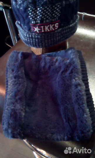 Шапка и шарф снуд ikks