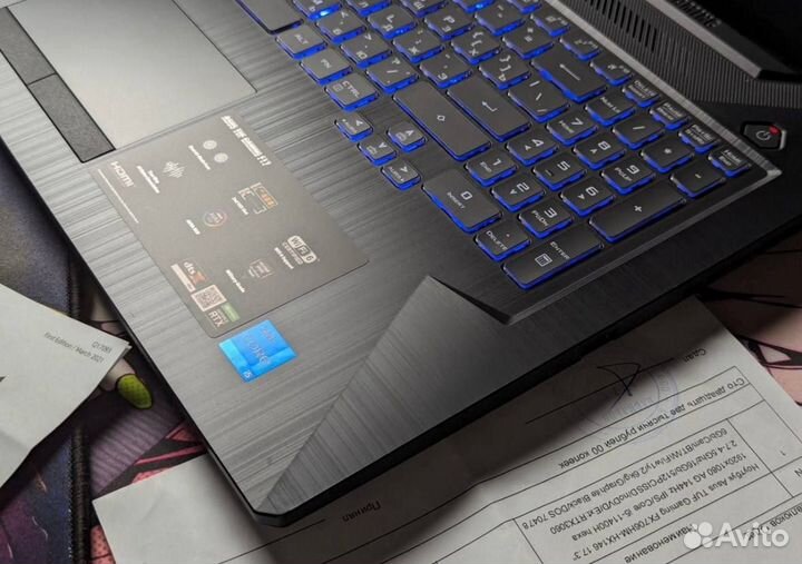 Аsus TUF Gaming 17.3/RTX 3060 как NEW
