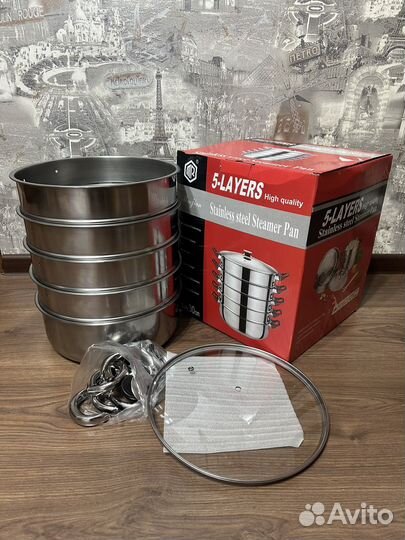 Мантоварка из нержавеющей стали Новые