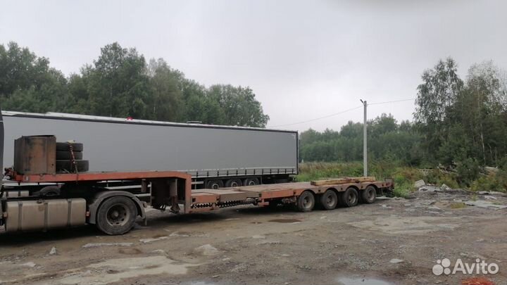 Полуприцеп трал (тяжеловоз) EKW RO 44TU3ALV, 2004