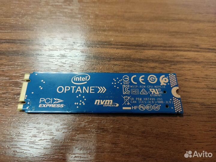Ssd intel optane 16 gb