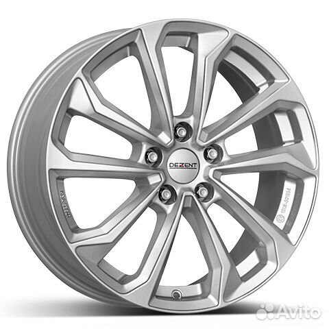 R16 5x114,3 6,5J ET50 D67,1 Dezent KS Silver