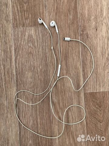 Наушники apple earpods lightning