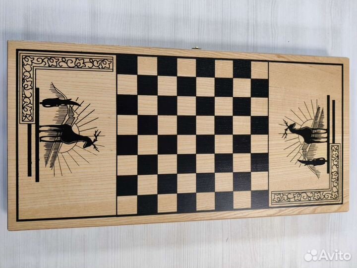 Нарды из бука большие 60 см