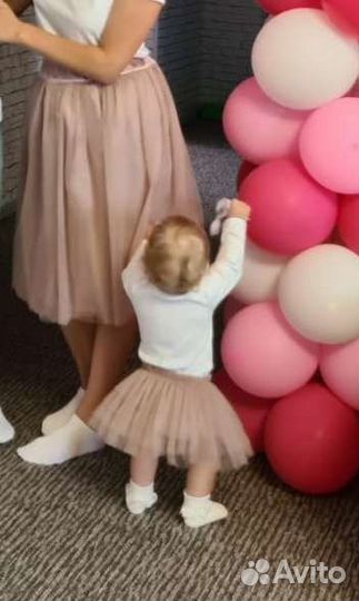 Юбка фатиновые family look