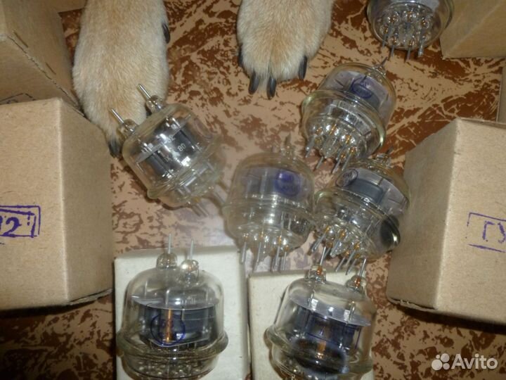 Радиолампы из СССР, панельки рш-27.для ин-2 ин-8