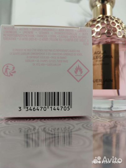 Парфюм Aqua Allegoria Forte Rosa Rossa