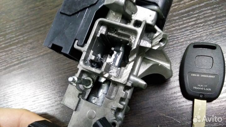 Замок зажигания Хонда Цивик с ключом б/у