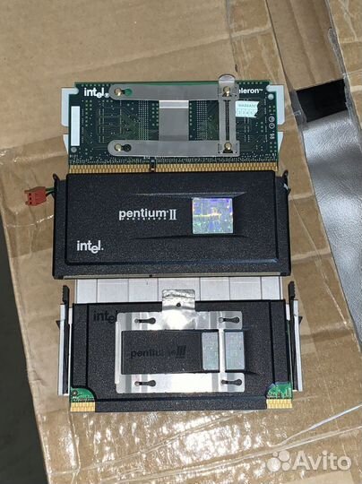 Раритет Процессоры Pentium 2 3 Celeron