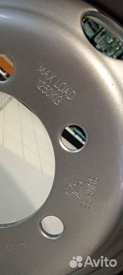 Диск на Газель 5.5-16 Sunrise усиленный 1250 кг