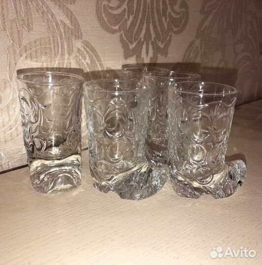 Рюмка хрустальная сапожек