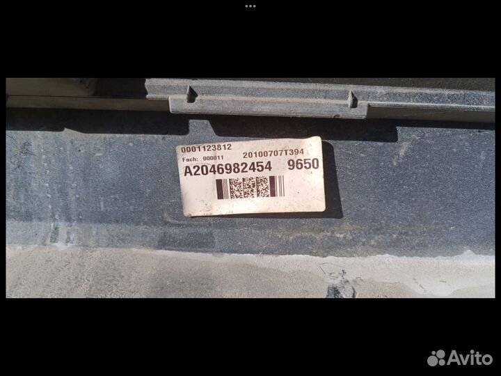 Порог правый мерседес glk