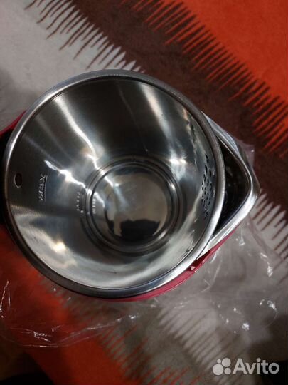 Электрочайник металлический bosch новый