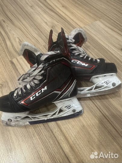 Коньки хоккейные ссм, размер 4,5