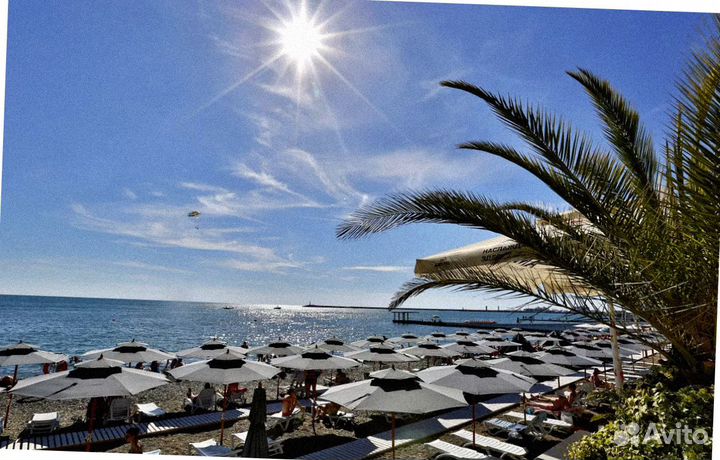 Путешествие в Сочи летом на море за 1 чел