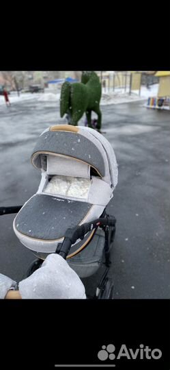 Коляска bebe mobile movo 2в1