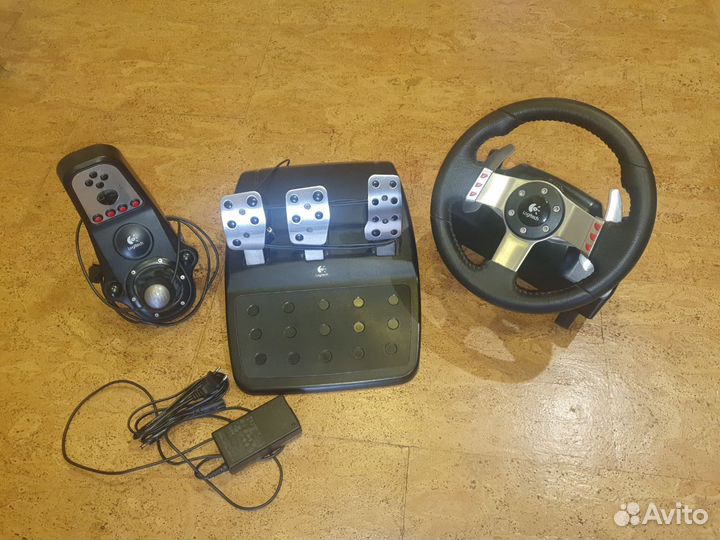 Руль Logitech G27 + Shifter