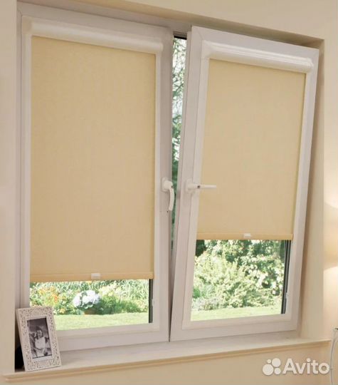 Рулонные шторы с направляющими (закрытого типа)