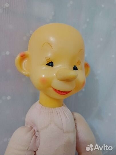 Кукла СССР Буратино фабрики Кругозор