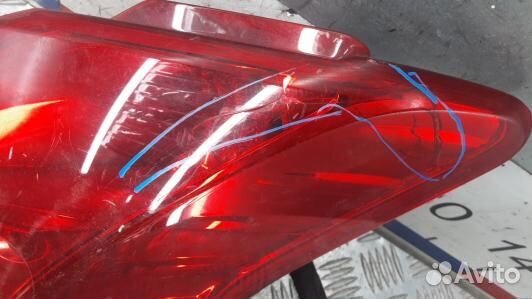 Фонарь задний правый peugeot 3008 (KBG21MY01)