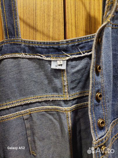 Джинсовое платье сарафан