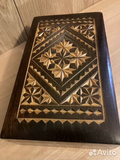 Деревянная шкатулка. СССР