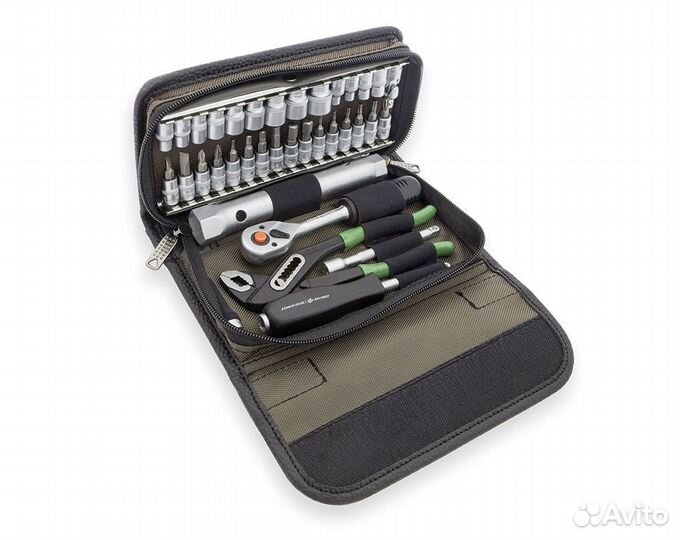 Набор головок 1.4 с инструментом в сумке,37 штук