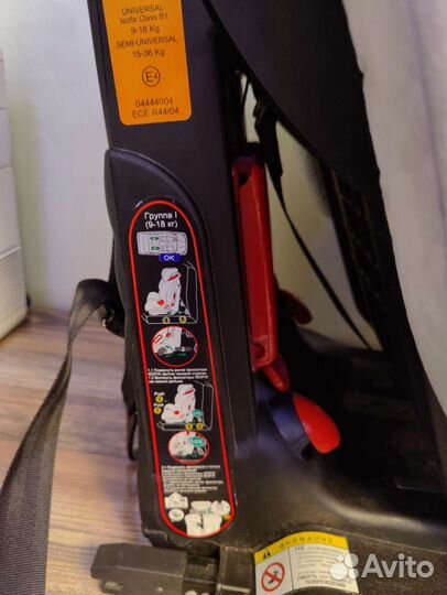 Детское автокресло Capella isofix от 9 до 36 кг