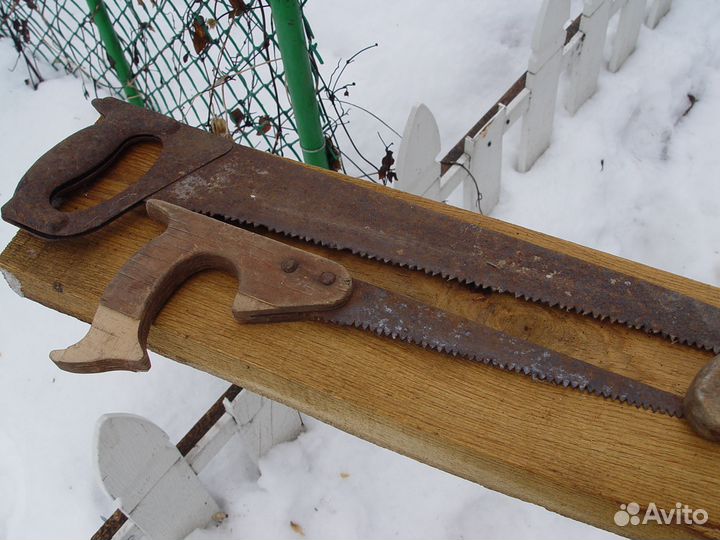 Инструмент эпохи СССР,пилы,рубанки