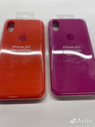 Силиконовый чехол для iPhone X/Xs