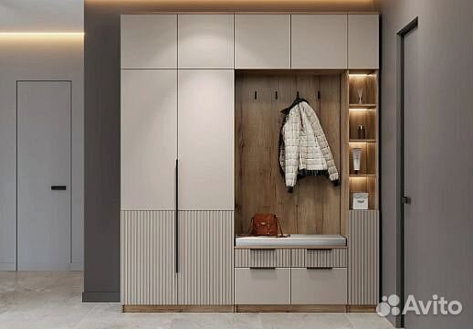 Прихожая на заказ. Шкафы новые