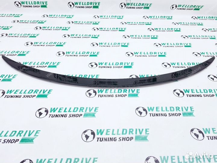 Спойлер на крышку багажника Tesla Model Y черный