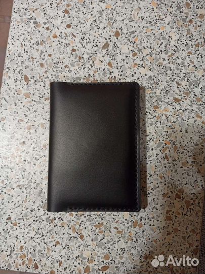 Обложка для документов натуральная кожа