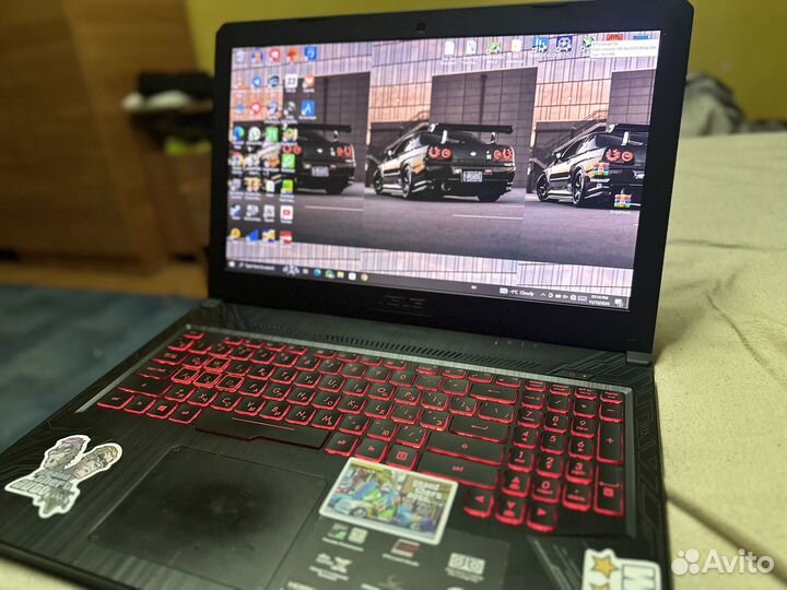 Игровой ноутбук asus FX504