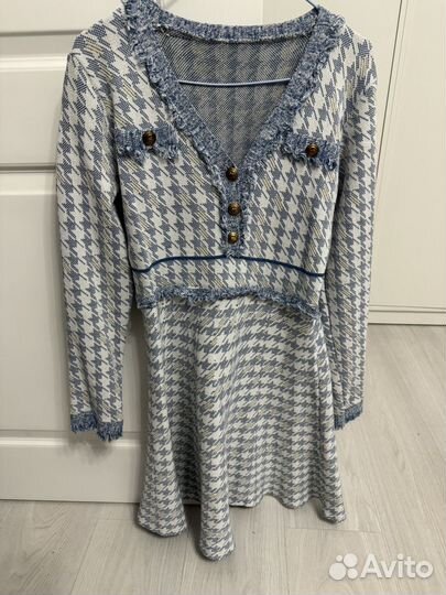 Платье трикотажное