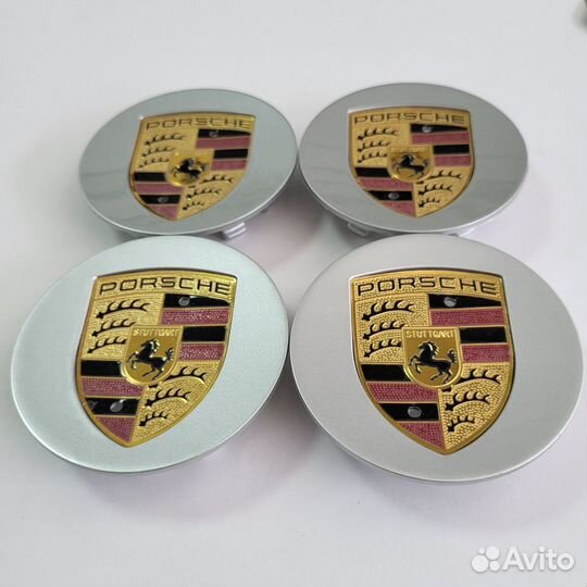 Заглушки на литые диски Porsche