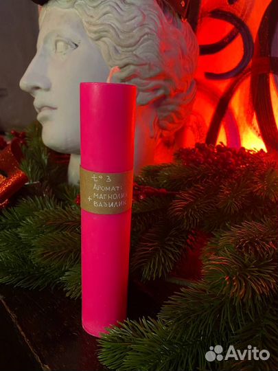 Свеча для вакс-плея, средняя температура