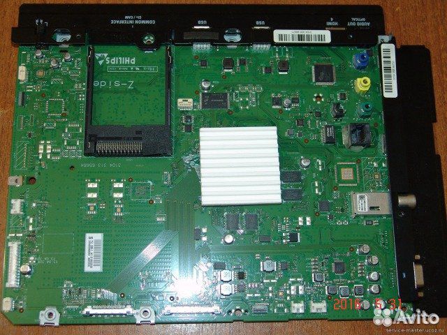 Ремонт телевизоров Phillips 2 раза мигает