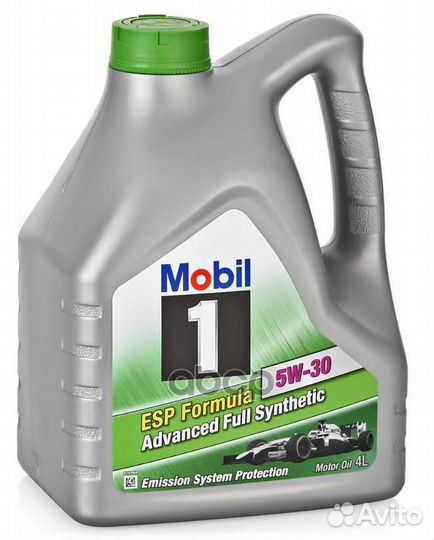 Mobil 1 ESP 5W30 (4L) масло мотор.синтAPI SN,acea